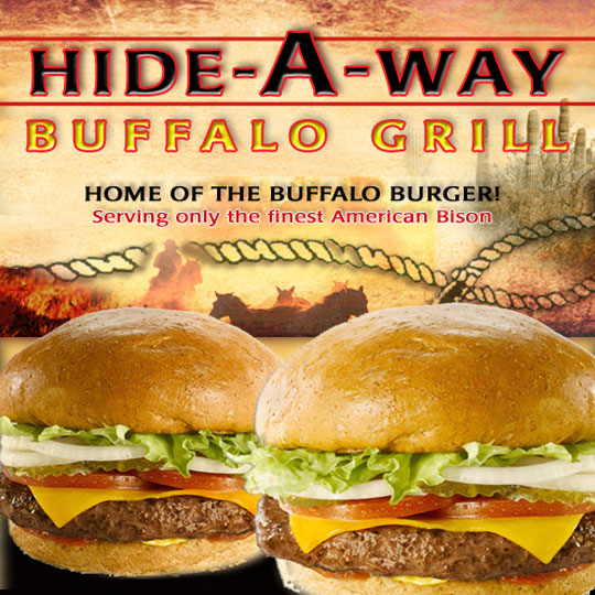Hide A Way Buffalo Grill